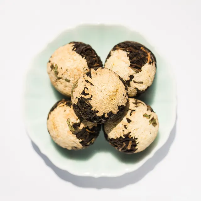 Bulk Double petal Red Rose Honeysuckle Jasmine Flower Chrysanthemum Tea Chrysanthemum Black Tea - Shop at LoveMi