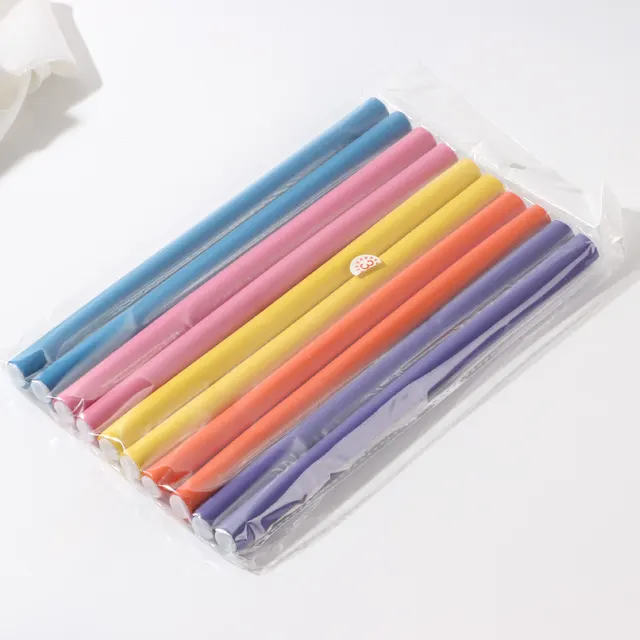 Universal Bar Multifunctional Curly Hair Cold Wave Bar Pearl Cotton 1.6Cm Random Color - Shop at LoveMi