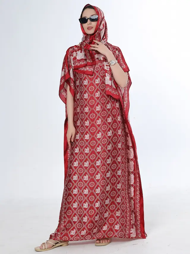 Beach Vacation Silk like Bikini Blouse Style 18 - Shop at LoveMi