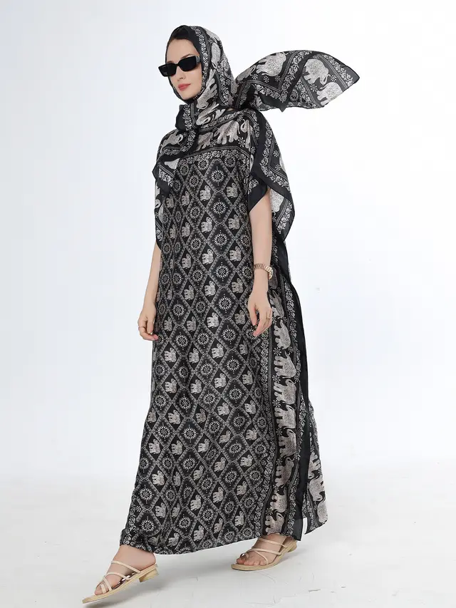 Beach Vacation Silk like Bikini Blouse Style 19 - Shop at LoveMi