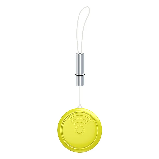 Smart AirTag Anti loss Alarm Device Global Search Locator Yellow - Shop at LoveMi