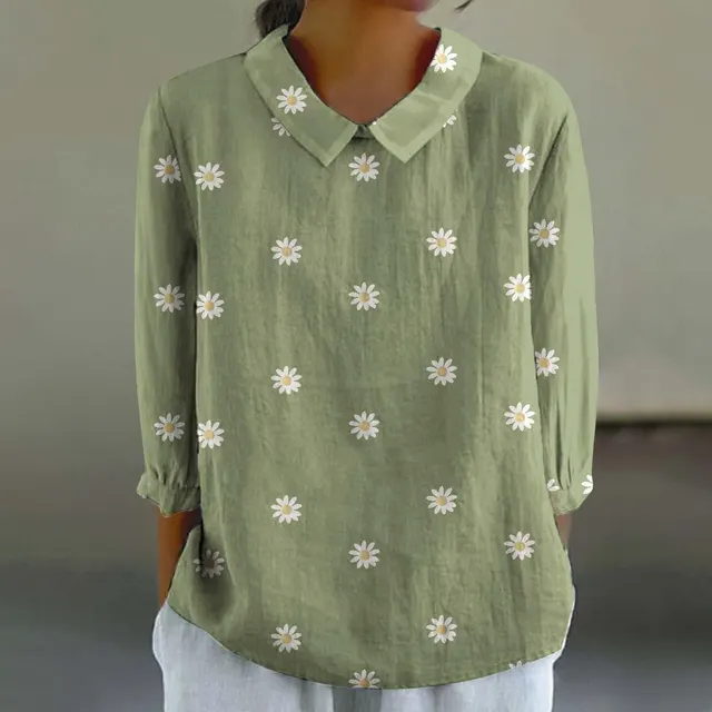 Creative Retro Floral Print Shirt Xl2462Hyh4 - Shop at LoveMi