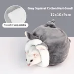 Gray Mouse Cotton Pet Nest