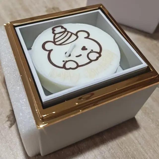 Holiday Birthday Surprise Cake Candle Box Bear - Shop at LoveMi