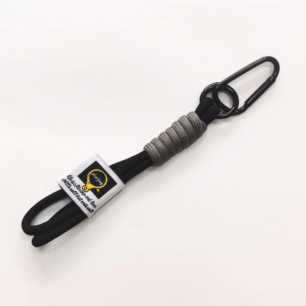 Fashion Pixel Filter Keychain Acrylic Pendant - Black