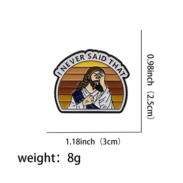Funny Enamel Pin Brooch Backpack Clothing Accessories Nr6650 - Shop at LoveMi