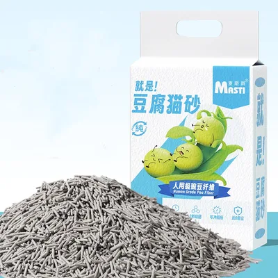 Plant Tofu Cat Litter 6L Probiotics Deodorant Sand Edible Activated Carbon 2Kg - Shop at LoveMi
