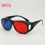 Black Red Blue 3D 5Pcs