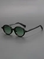 Black Frame Double Green Piece