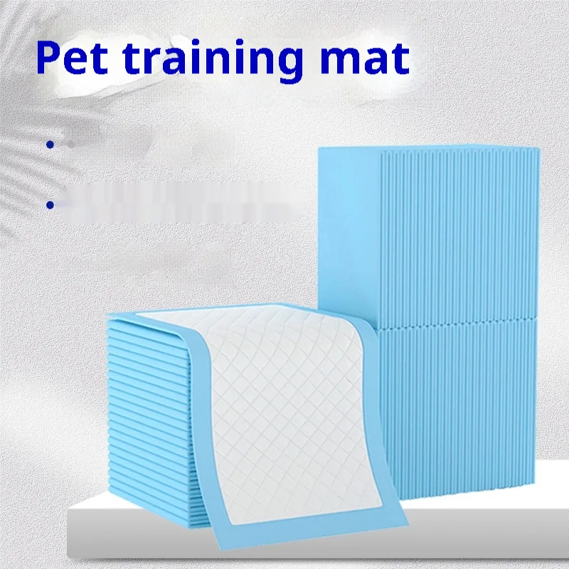 Urinal Pad For Pet Thick Protection Mat Water Leak proof Deodorant Thin Size M 45X60Cm50 Pieces - Shop at LoveMi