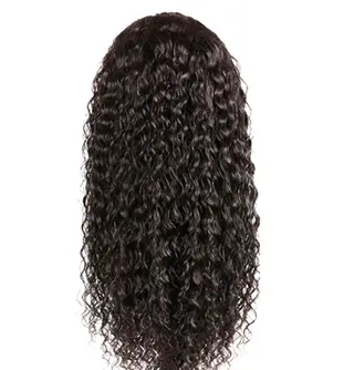13x 4 Front Lace Human Hair Wig Wig Straight Hair - Waterwave