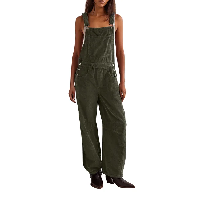 Fashion Loose Jumpsuit Women Dark Gray - Shop at LoveMi