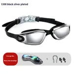 1300 Black Silver Plated