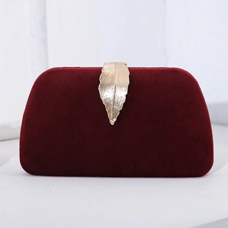 Elegant Dinner Clutch Cheongsam Small Bag With Evening Dress Red - Shop at LoveMi