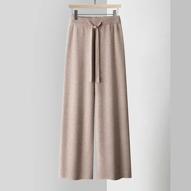 Women's Thickened Casual Loose Drooping Casual Pants Mop New Light Camel - Shop at LoveMi