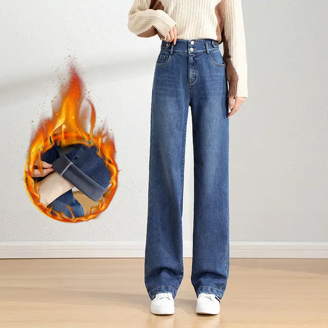 Straight Jeans Stretch Slimming Women Blue Velvet - Shop at LoveMi