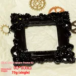 Black Retro Square Frame 02