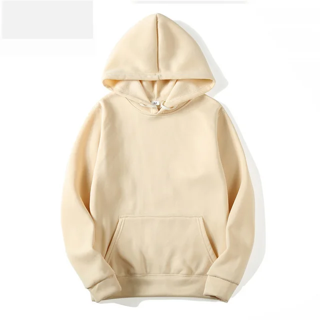 Men's Hooded Sweatshirt Khaki - Shop at LoveMi