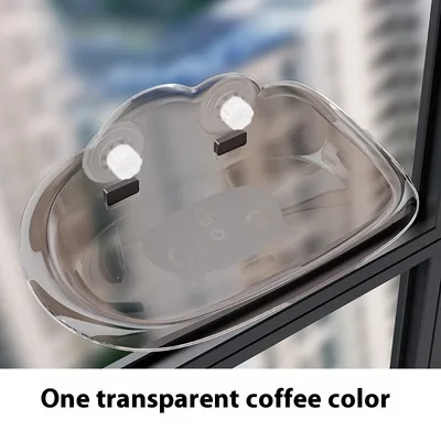 Detachable Strong Suction Cup Wall mounted Suspension Cat Hammock Transparent Coffee - Shop at LoveMi