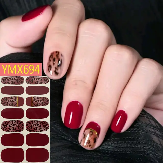 New Nail Applique Nail Sticker Leopard Print Ymx694 - Shop at LoveMi