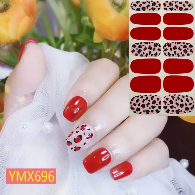 New Nail Applique Nail Sticker Leopard Print Ymx696 - Shop at LoveMi