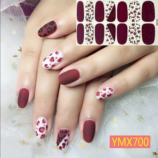 New Nail Applique Nail Sticker Leopard Print Ymx700 - Shop at LoveMi