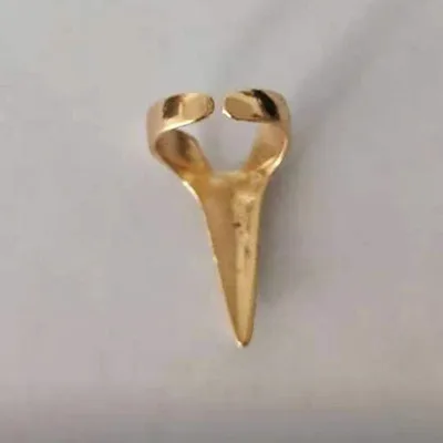 Retro Punk Personality Nail Ring Opening Gold - Shop at LoveMi