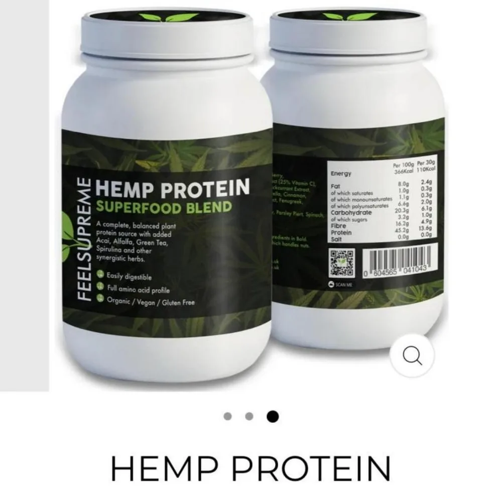 Hemp Protein Powder - 1 Pound - View 1