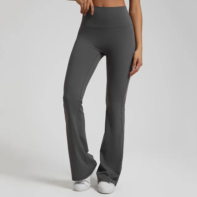 Women's Fashionable New Yoga Wide leg Pants 4069 Classic Gray - Shop at LoveMi