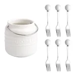 White Can White Fork 6