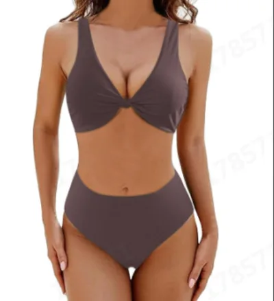Fashion Multi color Swimsuit Women's Bikini Brown - Shop at LoveMi