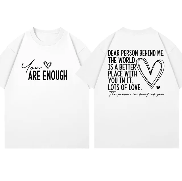 Simple Letters Versatile Casual Style White - Shop at LoveMi
