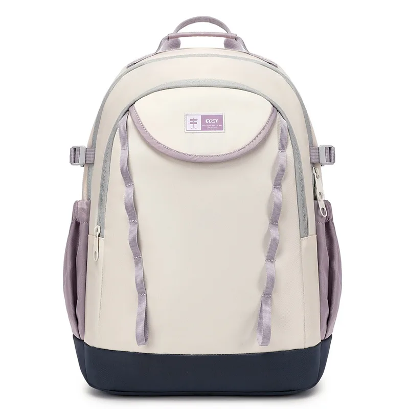 Simple Travel Computer Backpack Large Capacity Gray - Shop at LoveMi