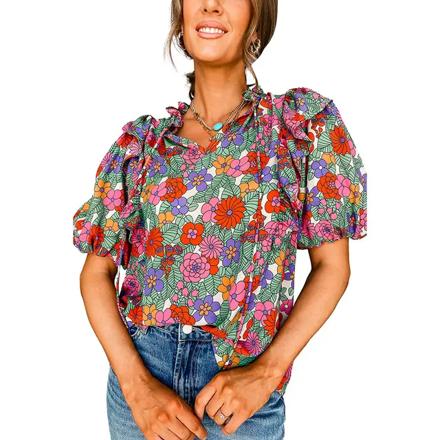 Women's Round Neck Pullover Leisure Lc25126733P322 - Shop at LoveMi
