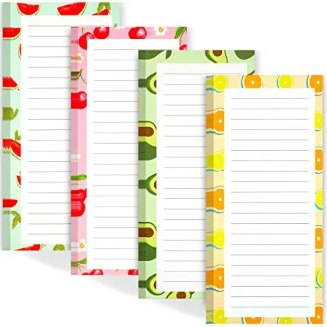 Magnetic Tearable Refridgerator Magnets Soft Magnetic List Book 4 Books Per Set - Shop at LoveMi