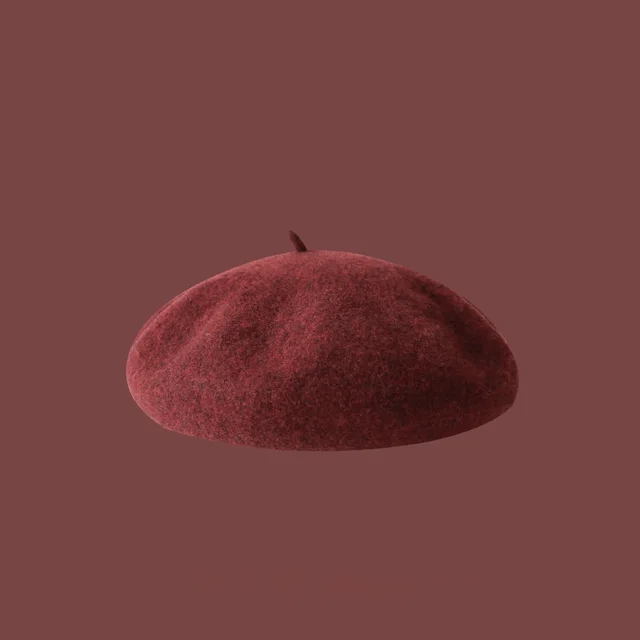 Lin Xiao Orange Hat Knitted Hat Baseball Cap Scarf Australian Wool Beret - Shop at LoveMi