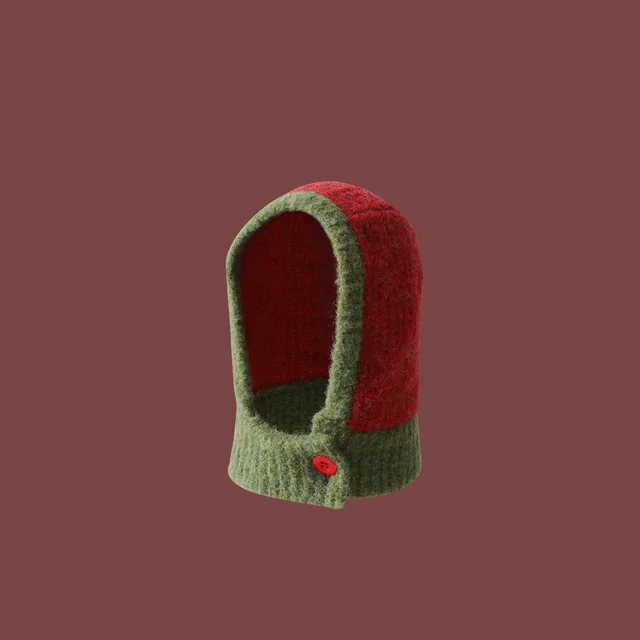 Lin Xiao Orange Hat Knitted Hat Baseball Cap Scarf Balaclava - Shop at LoveMi
