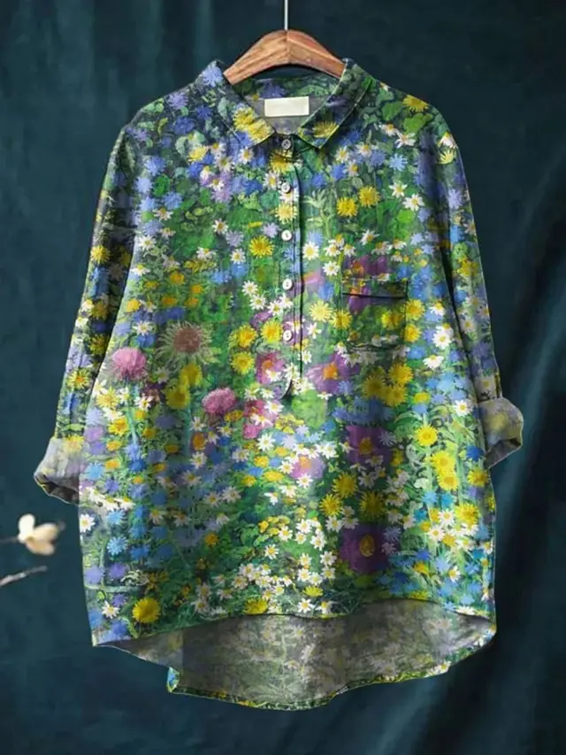 Casual Long Sleeve Shirt Animal Print Hawaiian Long Sleeve Ncxcs109 - Shop at LoveMi