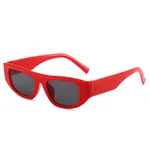 Big Red Gray Pieces