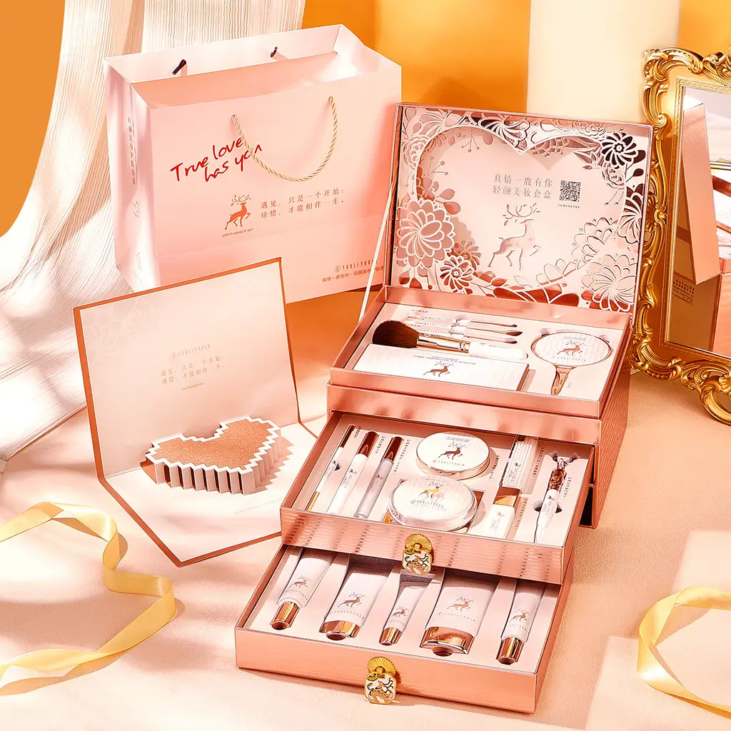 Valentine's Day Birthday Gift Skin Care Makeup Set - 20 Piece Set