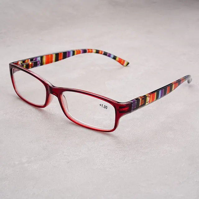 Presbyopic Glasses Trendy All match HD Middle Aged Transparent Red - Shop at LoveMi