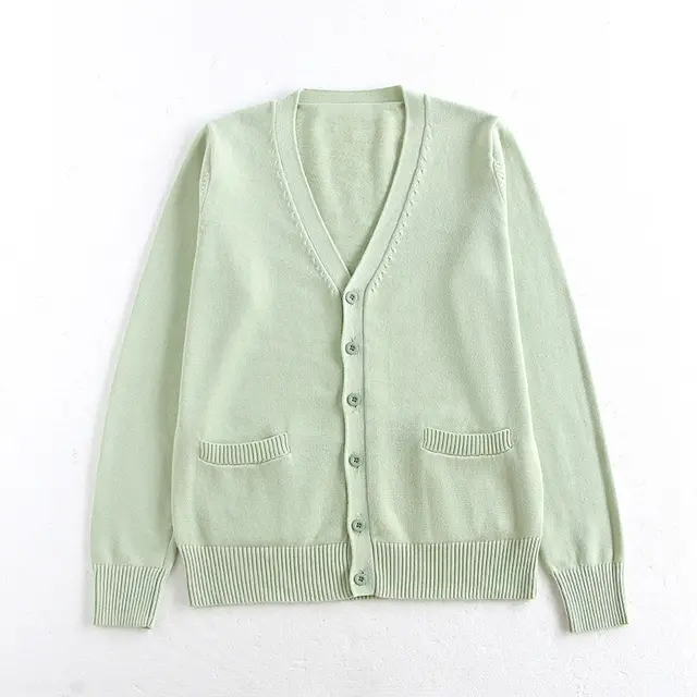 Cardigan Sweater Women's Soft Super Cute Charming Green - Shop at LoveMi