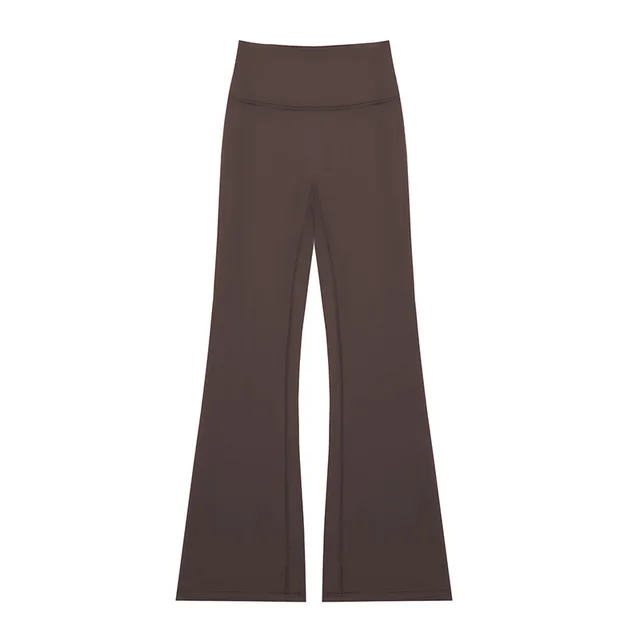 No Embarrassment Line Sports Quick drying Yoga Pants Distilled Coffee - Shop at LoveMi