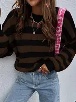Dark Brown Stripes