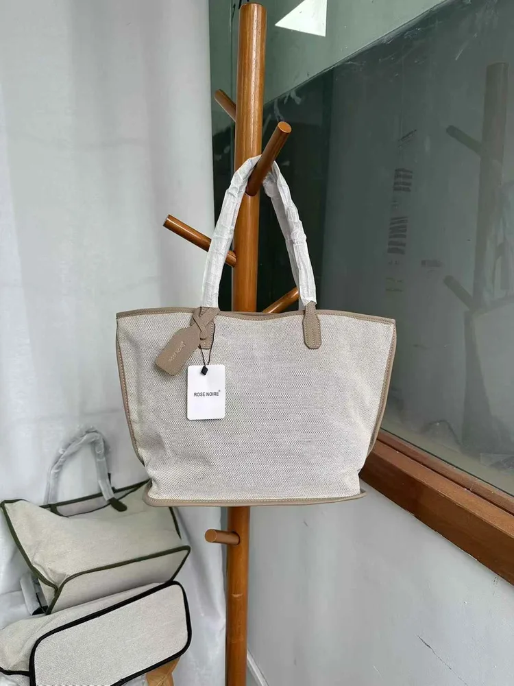Simple All match Portable Shoulder Tote Bag Khaki - Shop at LoveMi