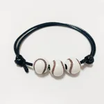 Baseball White Brown
