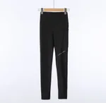Black Five Quarter Pants