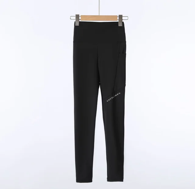 Coat Spring And Autumn High Waist Hip Lift Tight Pants Black Five Quarter Pants - Shop at LoveMi