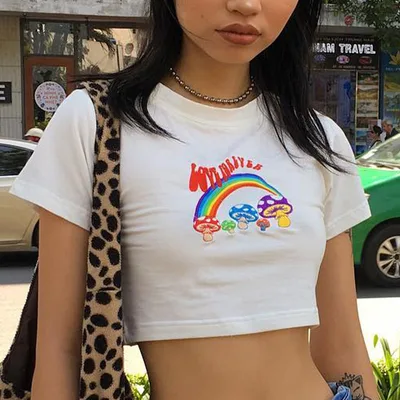 Women's Fashion Slim fit Versatile Printed T shirt Yh058Ts00154 - Shop at LoveMi