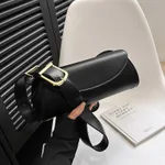 Underarm Shoulder Bag Women's All-match Round Bag - Black